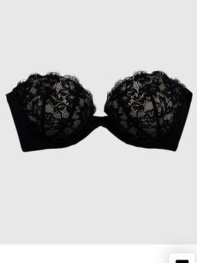 La SENZA Strapless Lace Push-Up Bra